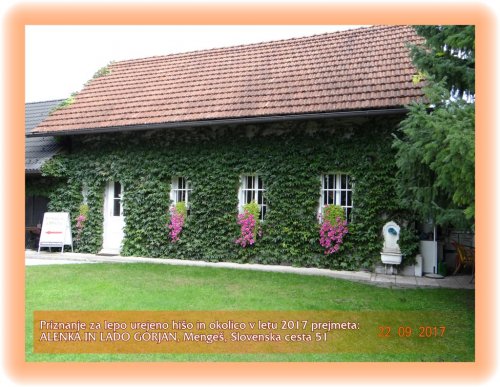Hiša Alenke in Ladota Gorjan, Slovenska cesta 51, Mengeš